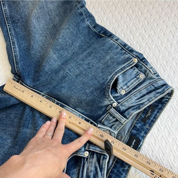 Frank and Oak Patti Straight Jeans - Size 25 - High-Rise - Stretch Denim - Picture 10 of 16